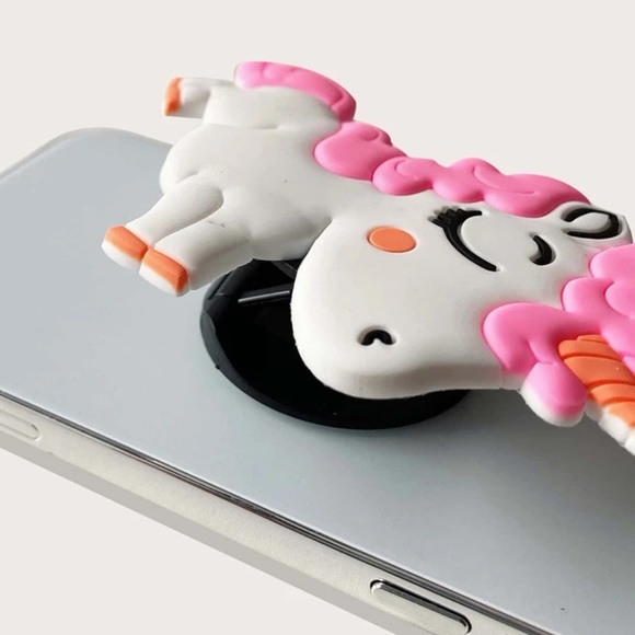 Unicorn phone holder grip - Picture 2 of 3